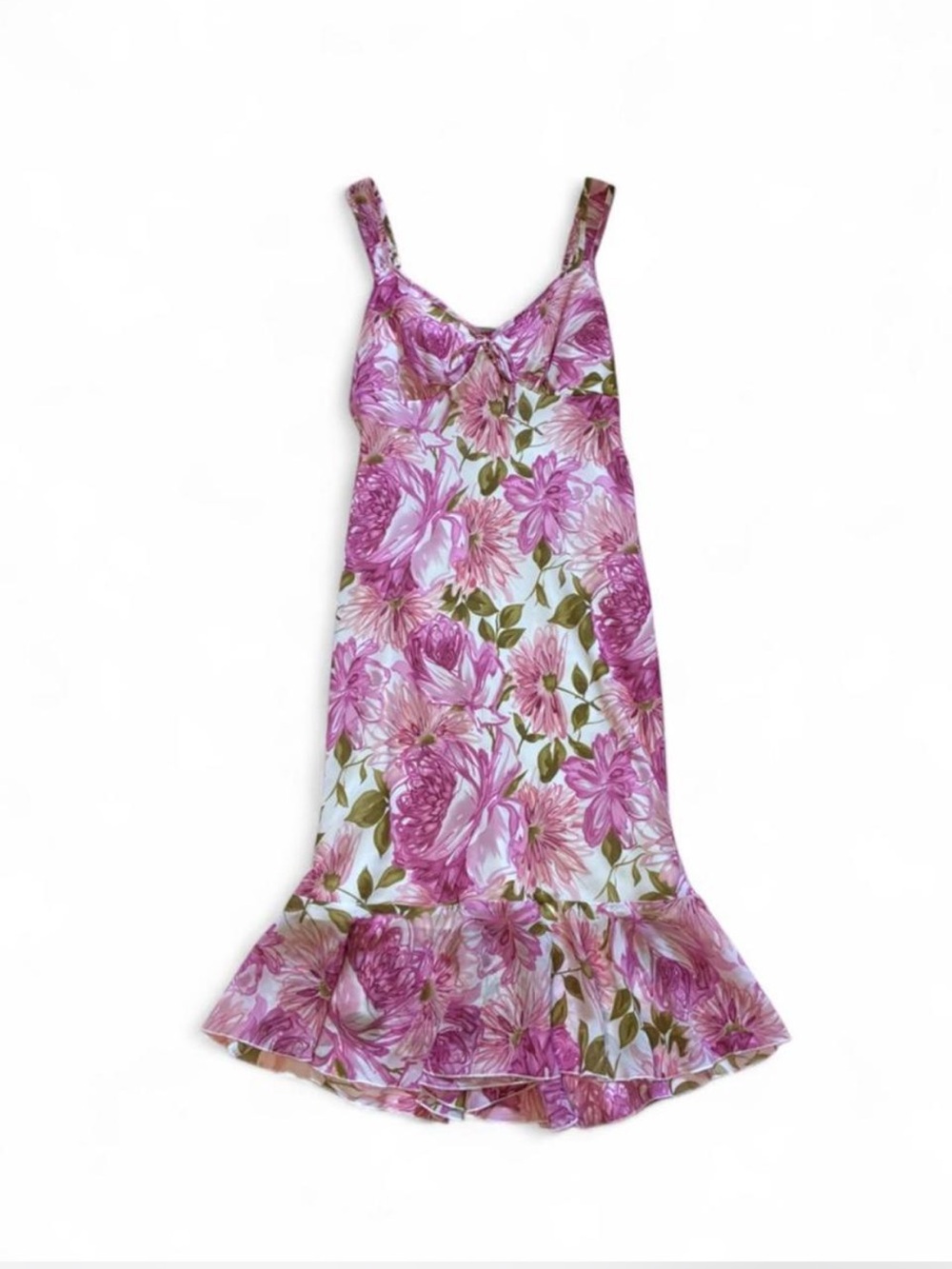 🤍🌸Digit@l Pink & white floral dress
